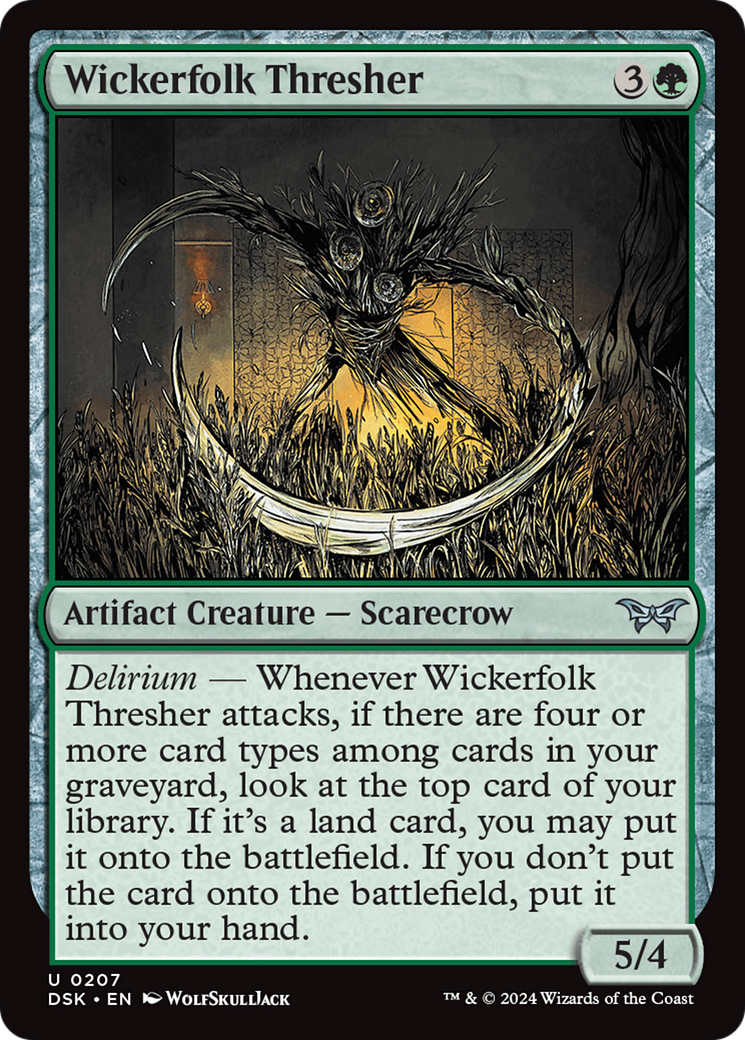 Wickerfolk Thresher [Duskmourn: House of Horror] - Magic: The Gathering - Card Brawlers | Quebec | Canada |