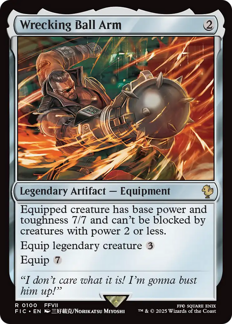 Wrecking Ball Arm [FINAL FANTASY Commander] - Magic: The Gathering - Card Brawlers | Quebec | Canada |