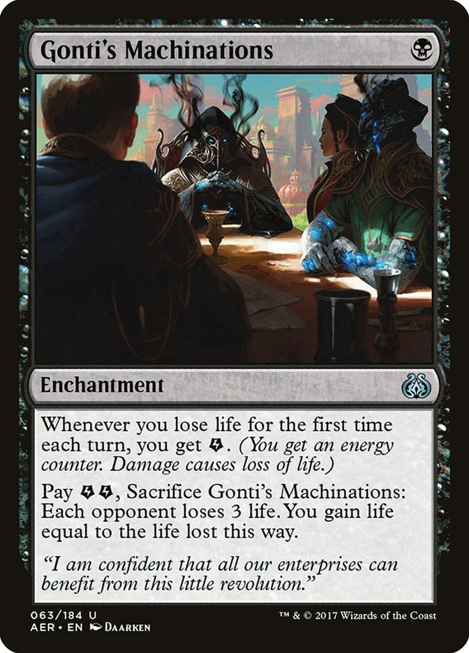 Gonti's Machinations [Aether Revolt] - Magic: The Gathering - Card Brawlers | Quebec | Canada |