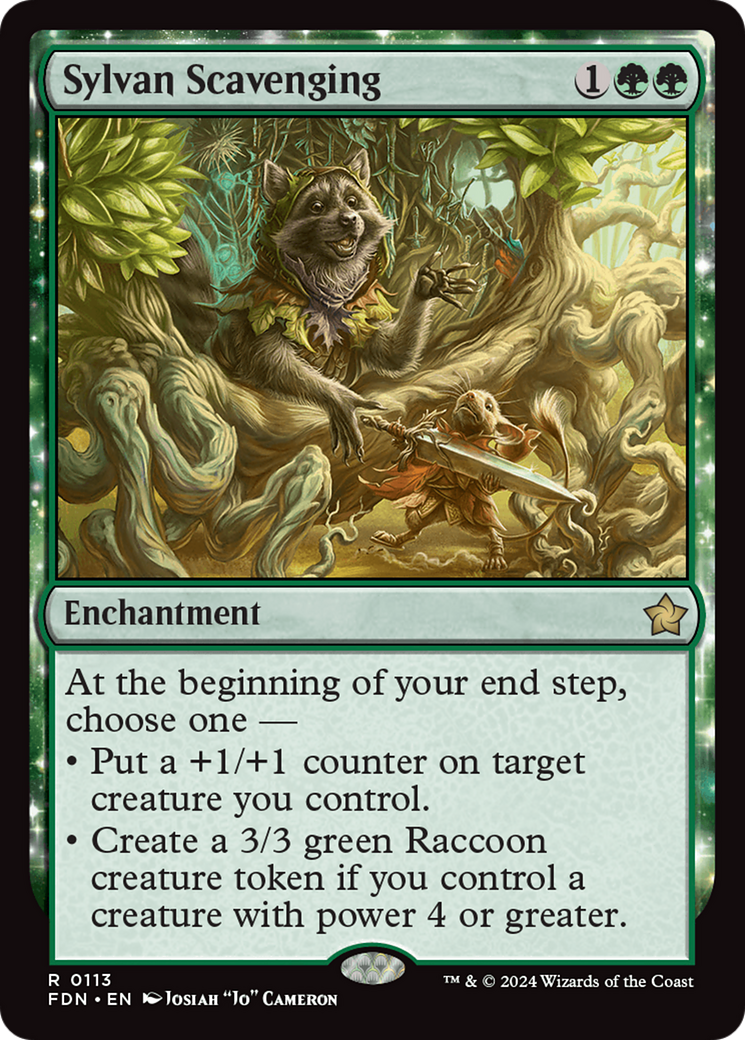 Sylvan Scavenging [Foundations] - Magic: The Gathering - Card Brawlers | Quebec | Canada |