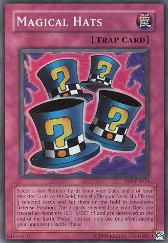 Magical Hats [PSV-EN033] Super Rare - Yu-Gi-Oh! - Card Brawlers | Quebec | Canada |