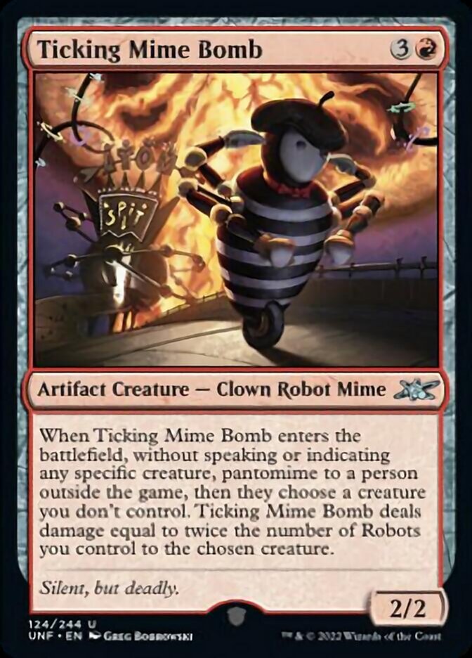 Ticking Mime Bomb [Unfinity] - Magic: The Gathering - Card Brawlers | Quebec | Canada |