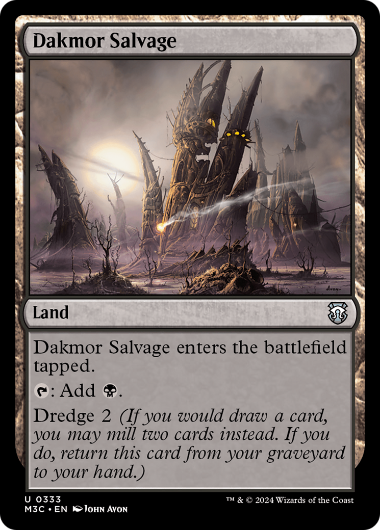 Dakmor Salvage (Ripple Foil) [Modern Horizons 3 Commander] - Magic: The Gathering - Card Brawlers | Quebec | Canada |