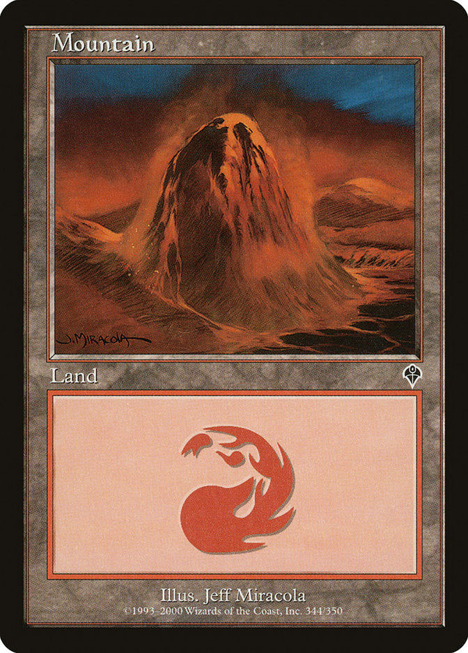 Mountain (344) [Invasion] - Magic: The Gathering - Card Brawlers | Quebec | Canada |