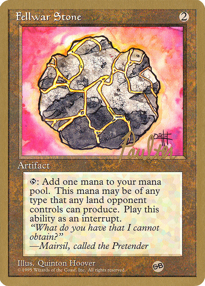 Fellwar Stone (Preston Poulter) (SB) [Pro Tour Collector Set] - Magic: The Gathering - Card Brawlers | Quebec | Canada |