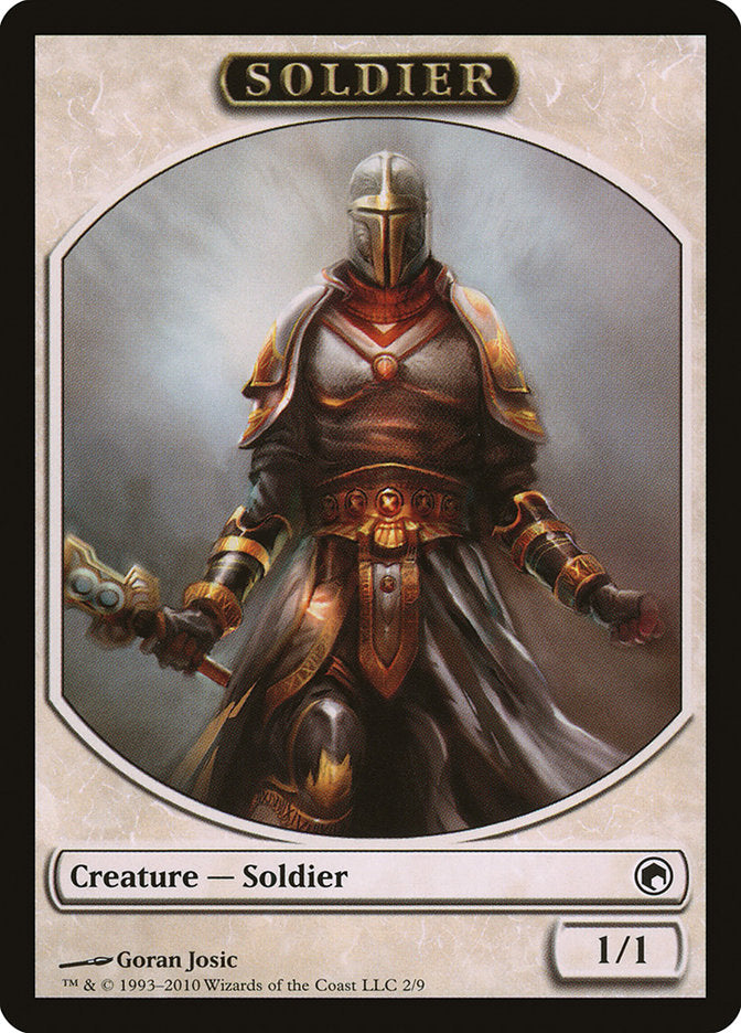 Soldier Token [Scars of Mirrodin Tokens] - Magic: The Gathering - Card Brawlers | Quebec | Canada |