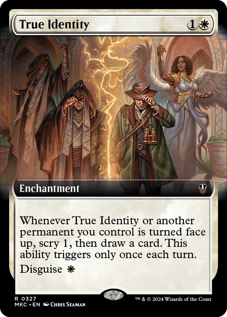 True Identity (Extended Art) [Murders at Karlov Manor Commander] - Magic: The Gathering - Card Brawlers | Quebec | Canada |