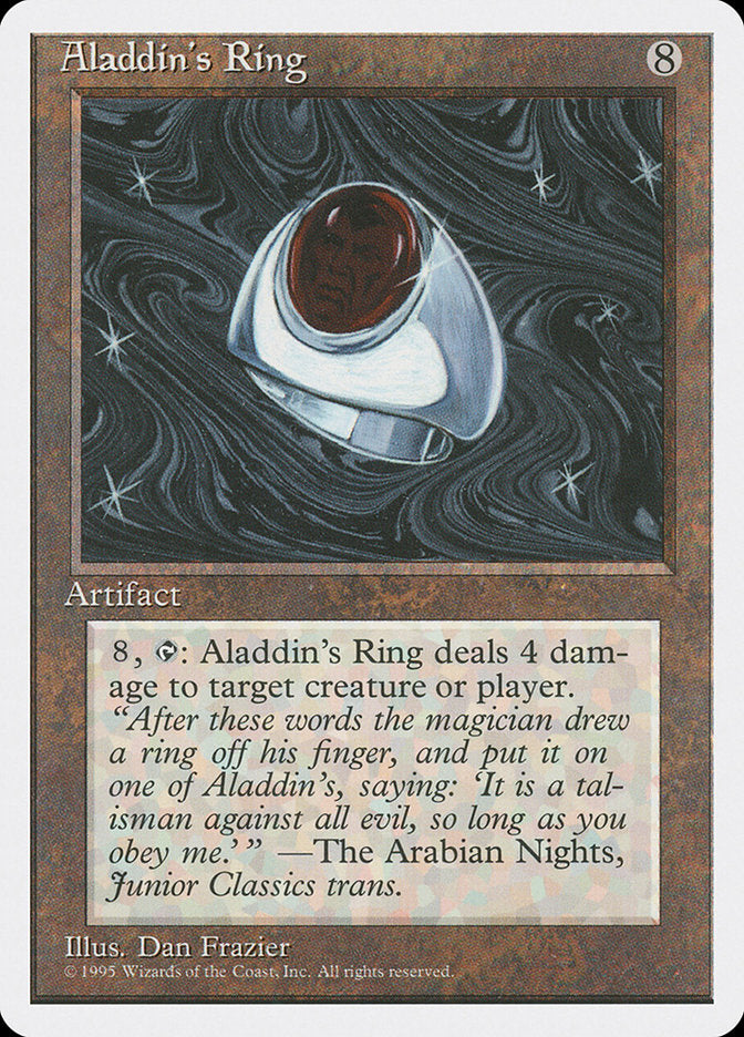 Aladdin's Ring [Fourth Edition] - Magic: The Gathering - Card Brawlers | Quebec | Canada |