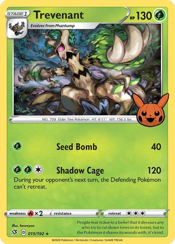 Trevenant (015/192) [Trick or Trade] - Pokémon - Card Brawlers | Quebec | Canada |
