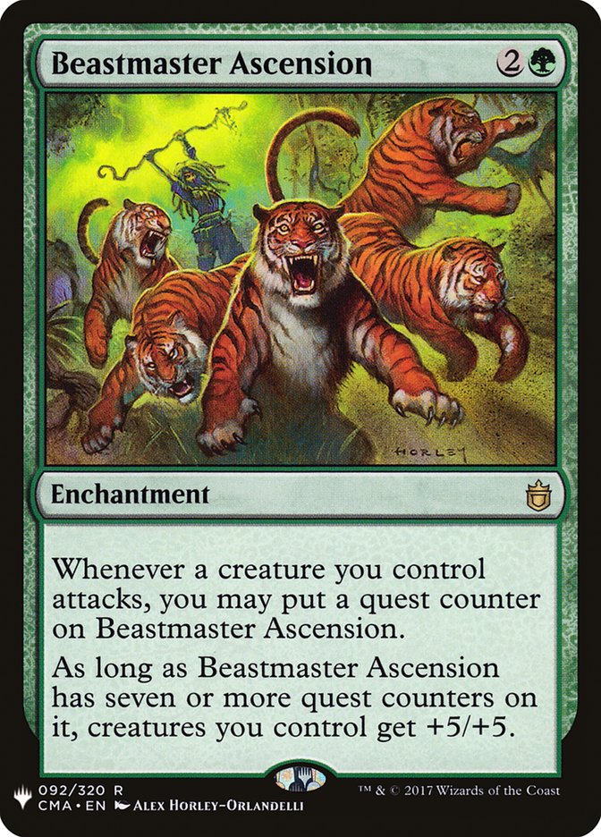 Beastmaster Ascension [Mystery Booster] - Magic: The Gathering - Card Brawlers | Quebec | Canada |