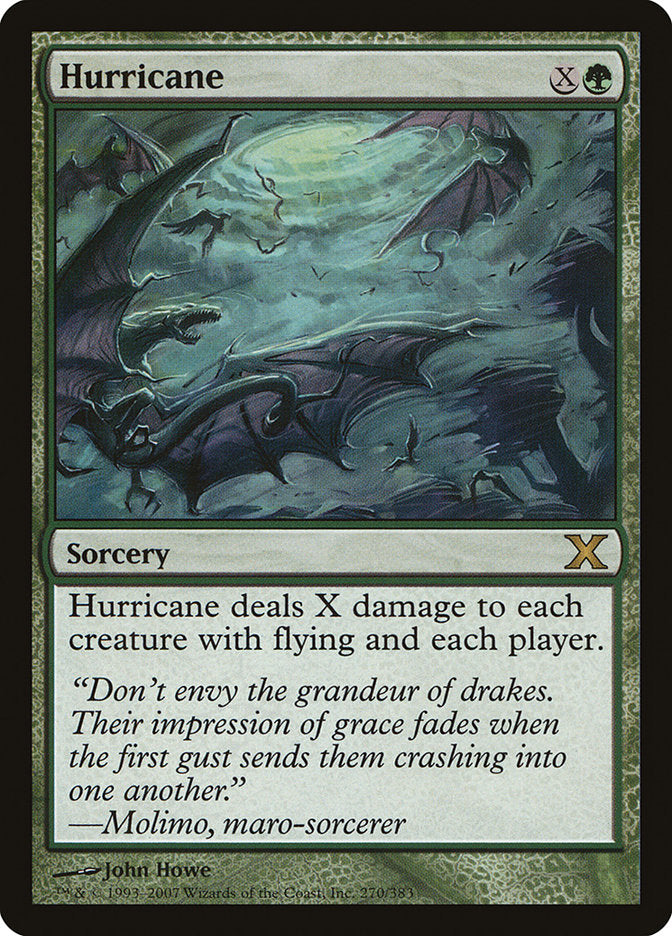 Hurricane [Tenth Edition] - Magic: The Gathering - Card Brawlers | Quebec | Canada |