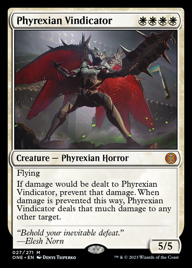 Phyrexian Vindicator [Phyrexia: All Will Be One] - Magic: The Gathering - Card Brawlers | Quebec | Canada |