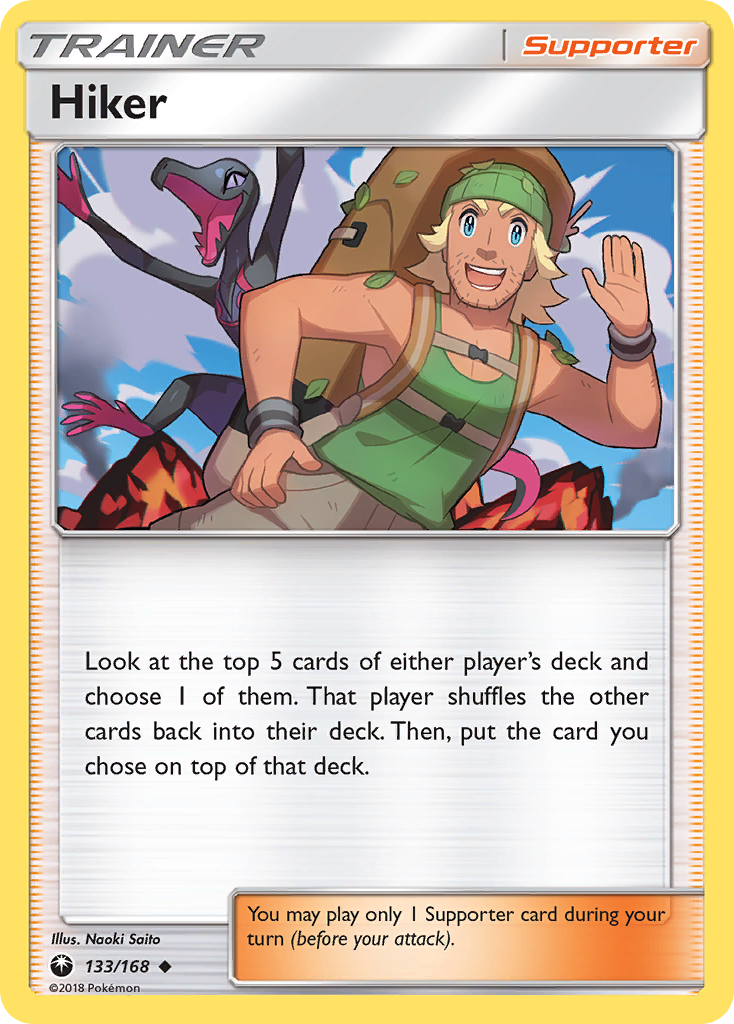 Hiker (133/168) [Sun & Moon: Celestial Storm] - Pokémon - Card Brawlers | Quebec | Canada |