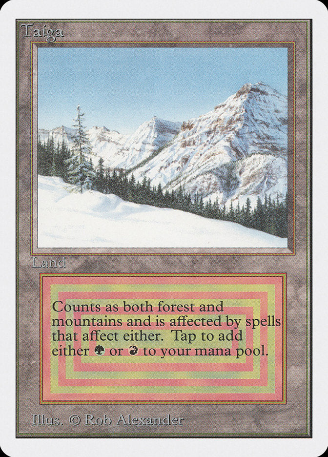 Taiga [Unlimited Edition] - Magic: The Gathering - Card Brawlers | Quebec | Canada |