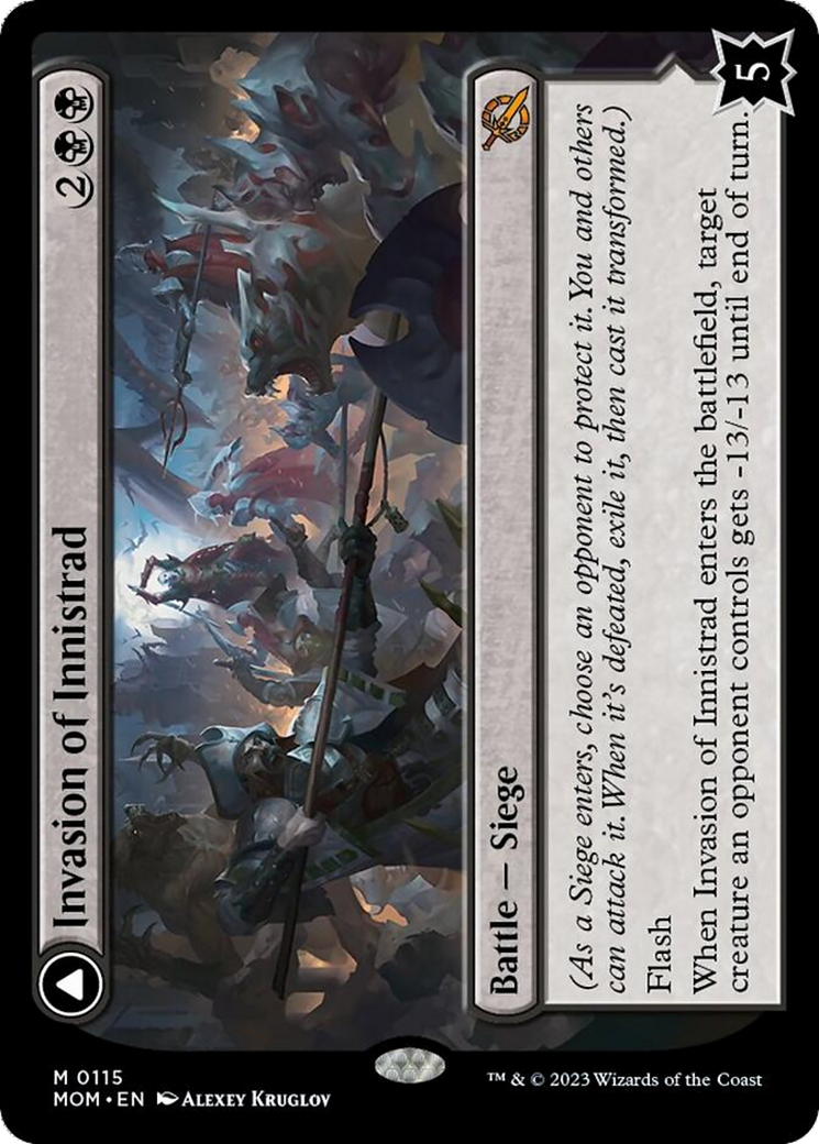 Invasion of Innistrad // Deluge of the Dead [March of the Machine] - Magic: The Gathering - Card Brawlers | Quebec | Canada |