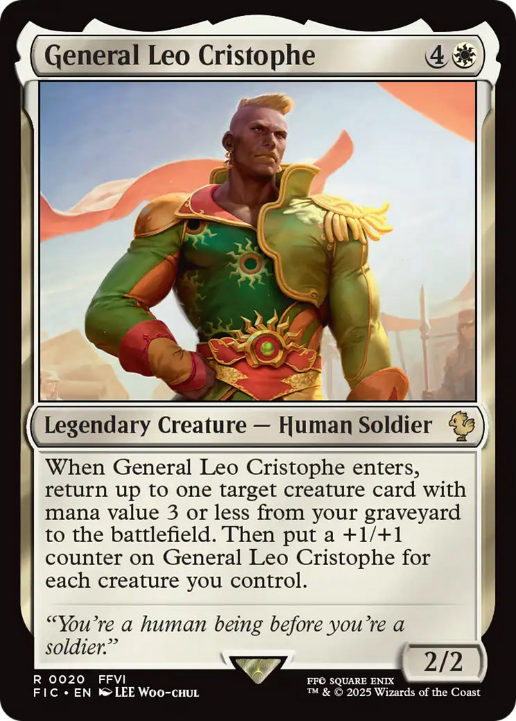 General Leo Cristophe [FINAL FANTASY Commander] - Magic: The Gathering - Card Brawlers | Quebec | Canada |