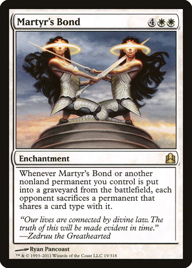 Martyr's Bond [Commander 2011] - Magic: The Gathering - Card Brawlers | Quebec | Canada |