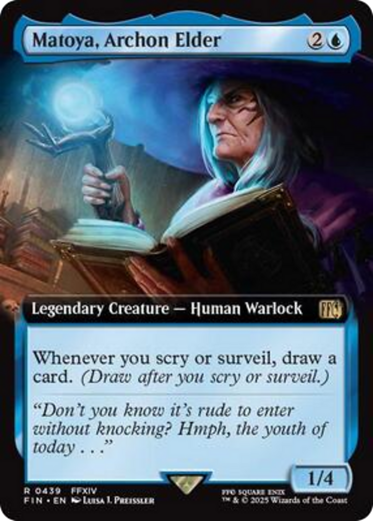 Matoya, Archon Elder (Extended Art) [FINAL FANTASY] - Magic: The Gathering - Card Brawlers | Quebec | Canada |