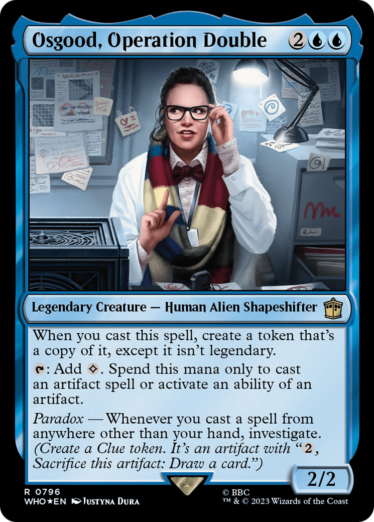 Osgood, Operation Double (Surge Foil) [Doctor Who] - Magic: The Gathering - Card Brawlers | Quebec | Canada |