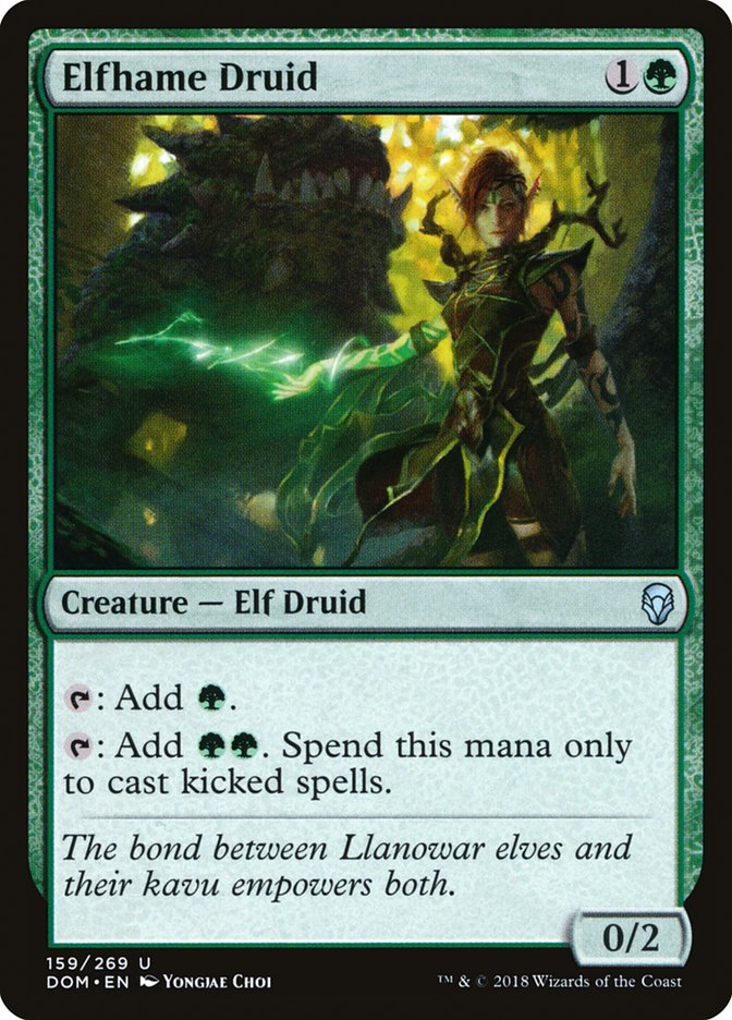 Elfhame Druid [Dominaria] - Magic: The Gathering - Card Brawlers | Quebec | Canada |