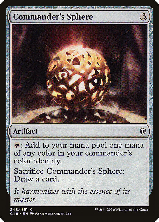 Commander's Sphere [Commander 2016] - Magic: The Gathering - Card Brawlers | Quebec | Canada |