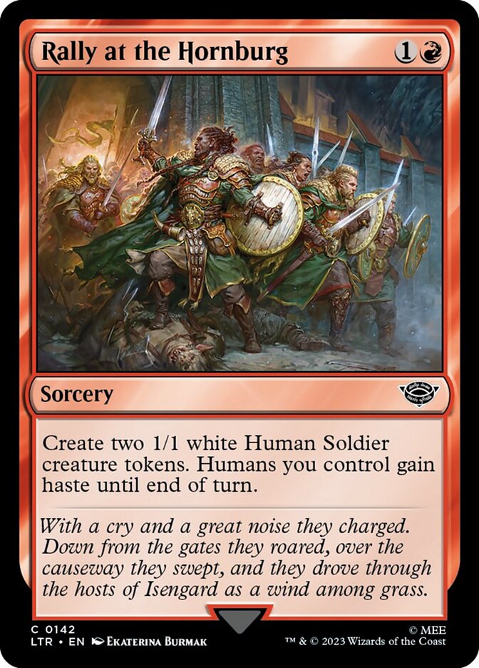 Rally at the Hornburg [The Lord of the Rings: Tales of Middle-Earth] - Magic: The Gathering - Card Brawlers | Quebec | Canada |
