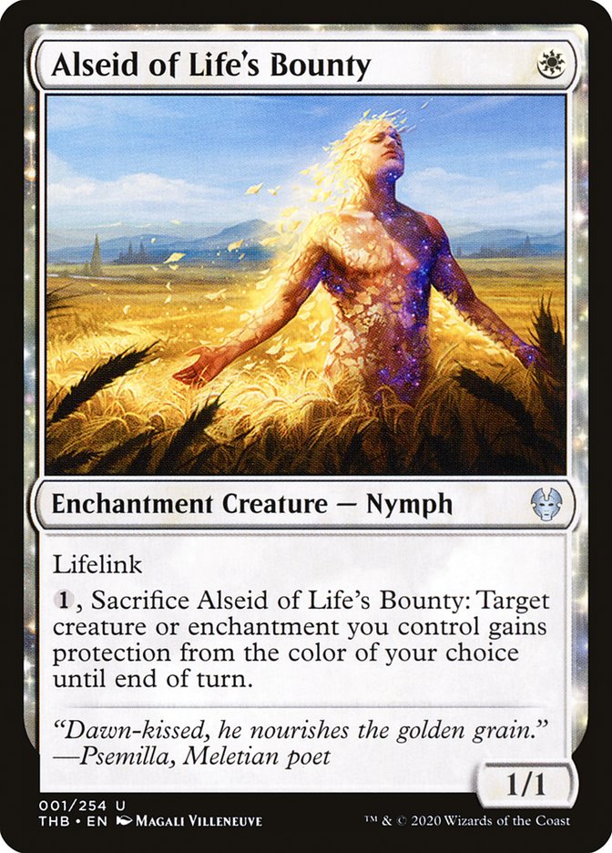 Alseid of Life's Bounty [Theros Beyond Death] - Magic: The Gathering - Card Brawlers | Quebec | Canada |