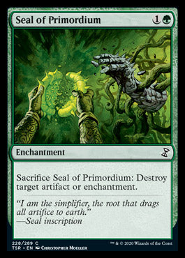 Seal of Primordium [Time Spiral Remastered] - Magic: The Gathering - Card Brawlers | Quebec | Canada |