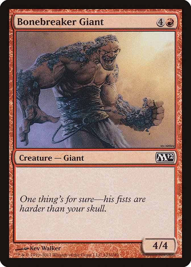Bonebreaker Giant [Magic 2012] - Magic: The Gathering - Card Brawlers | Quebec | Canada |