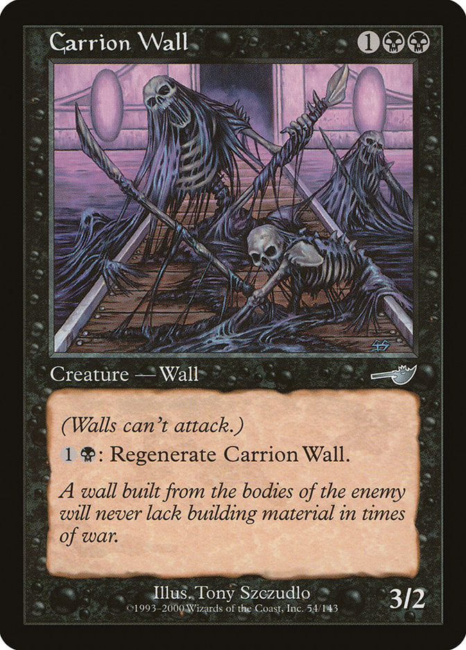 Carrion Wall [Nemesis] - Magic: The Gathering - Card Brawlers | Quebec | Canada |