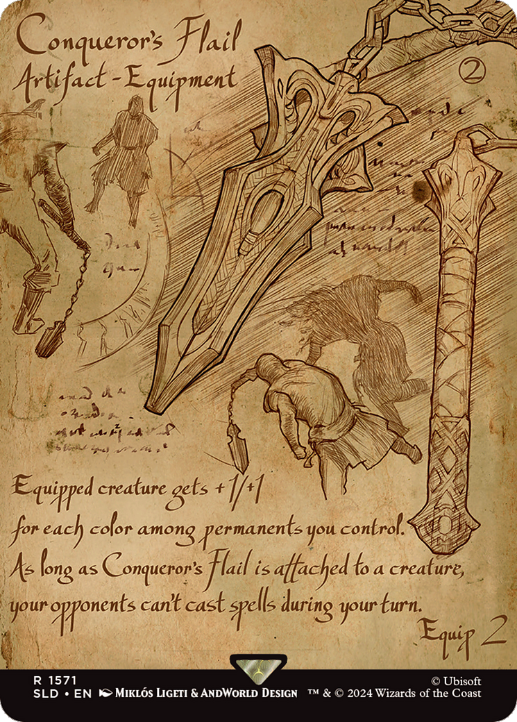 Conqueror's Flail (Rainbow Foil) [Secret Lair Drop Series] - Magic: The Gathering - Card Brawlers | Quebec | Canada |