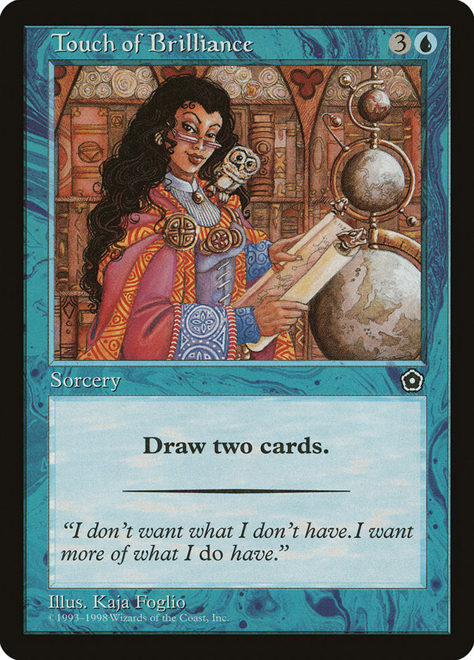 Touch of Brilliance [Portal Second Age] - Magic: The Gathering - Card Brawlers | Quebec | Canada |