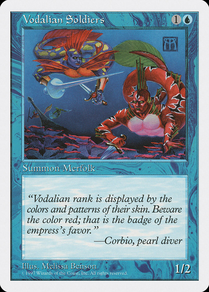 Vodalian Soldiers [Fifth Edition] - Magic: The Gathering - Card Brawlers | Quebec | Canada |