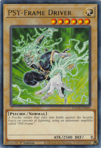 PSY-Frame Driver [TOCH-EN025] Rare - Yu-Gi-Oh! - Card Brawlers | Quebec | Canada |