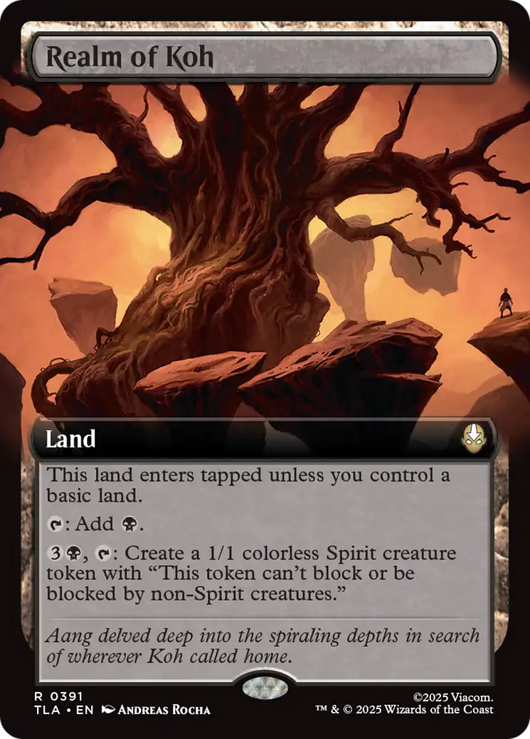 Realm of Koh (Extended Art) [Avatar: The Last Airbender] - Magic: The Gathering - Card Brawlers | Quebec | Canada |