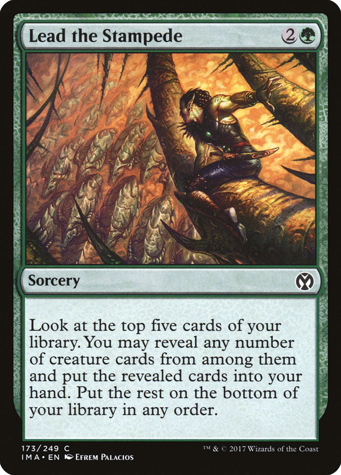 Lead the Stampede [Iconic Masters] - Magic: The Gathering - Card Brawlers | Quebec | Canada |