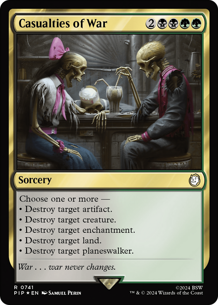 Casualties of War (Surge Foil) [Fallout] - Magic: The Gathering - Card Brawlers | Quebec | Canada |
