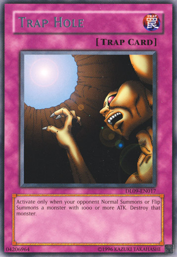 Trap Hole (Silver) [DL09-EN017] Rare - Yu-Gi-Oh! - Card Brawlers | Quebec | Canada |