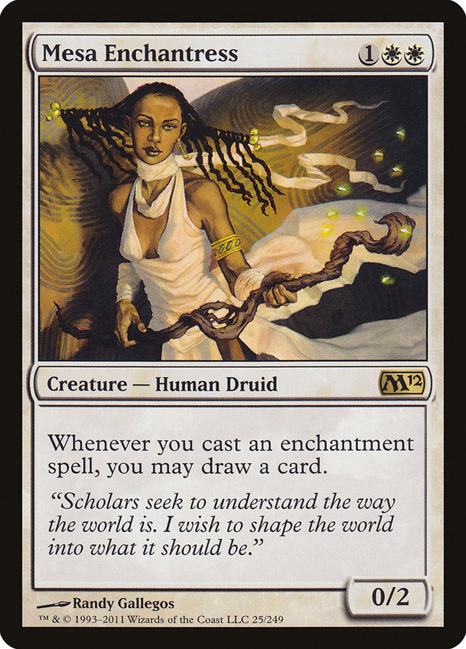 Mesa Enchantress [Magic 2012] - Magic: The Gathering - Card Brawlers | Quebec | Canada |