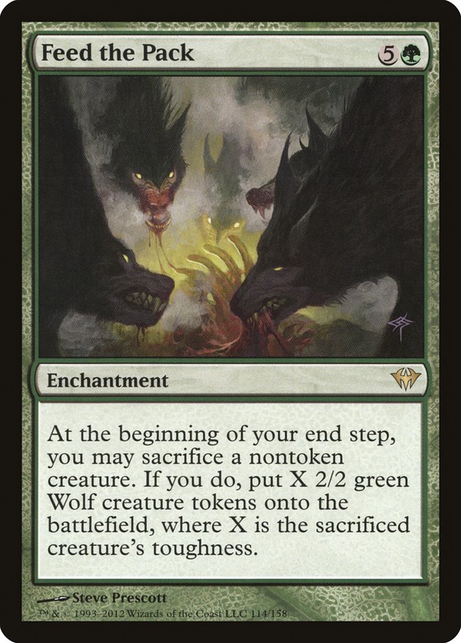 Feed the Pack [Dark Ascension] - Magic: The Gathering - Card Brawlers | Quebec | Canada |