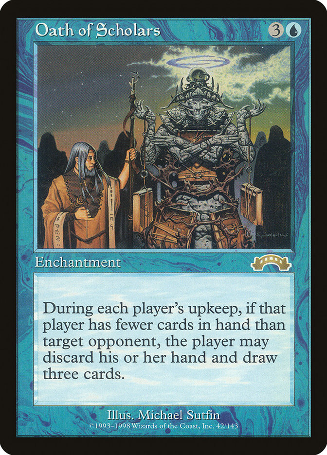 Oath of Scholars [Exodus] - Magic: The Gathering - Card Brawlers | Quebec | Canada |