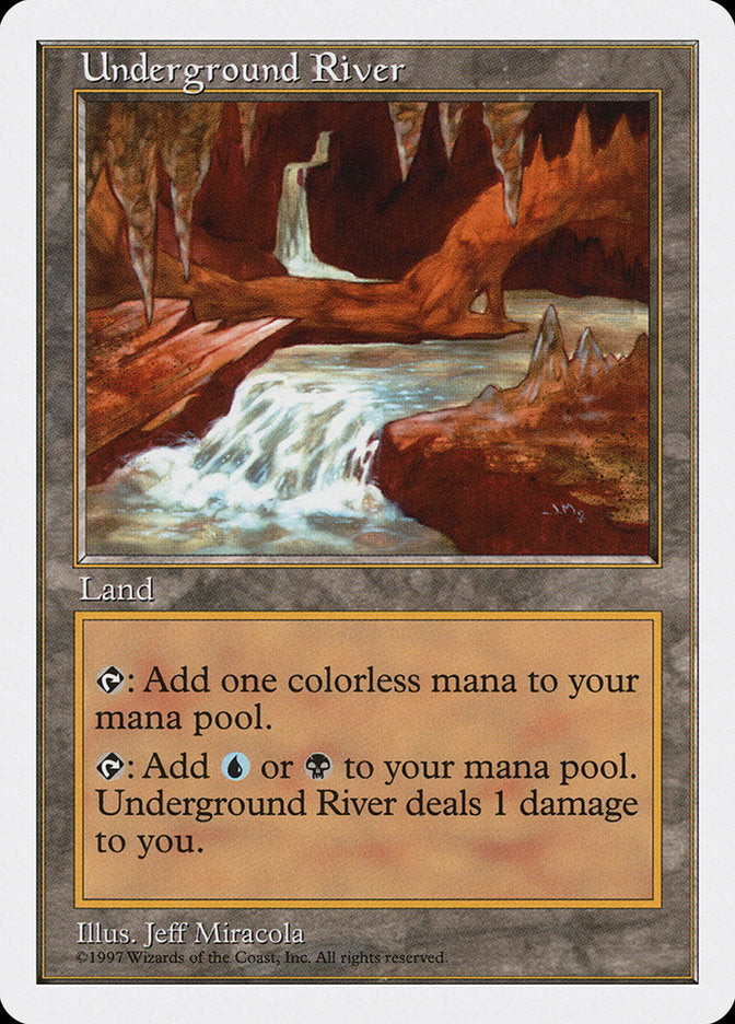 Underground River [Fifth Edition] - Magic: The Gathering - Card Brawlers | Quebec | Canada |