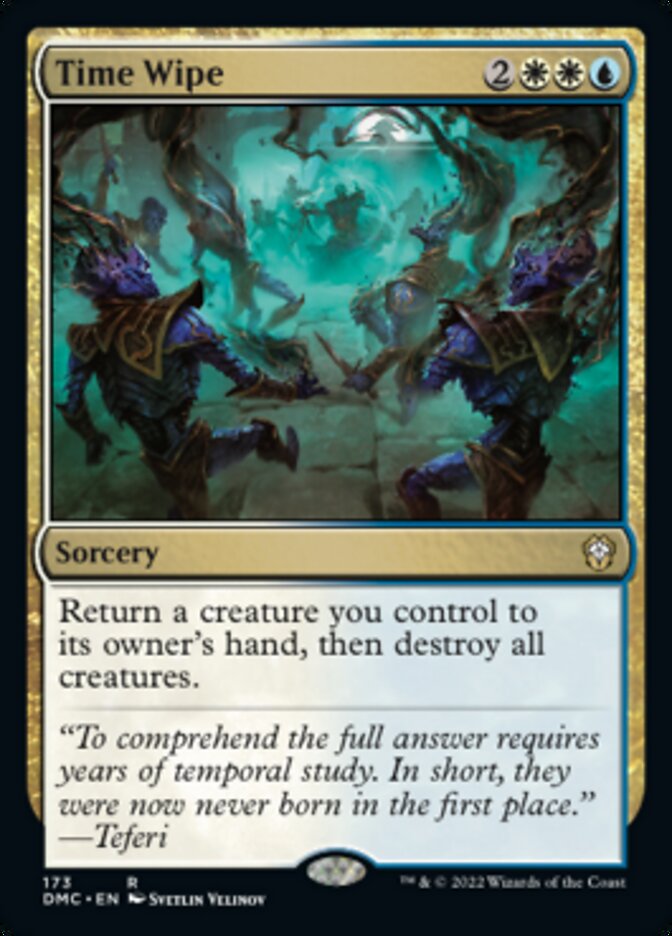 Time Wipe [Dominaria United Commander] - Magic: The Gathering - Card Brawlers | Quebec | Canada |