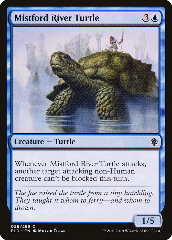 Mistford River Turtle [Throne of Eldraine] - Magic: The Gathering - Card Brawlers | Quebec | Canada |