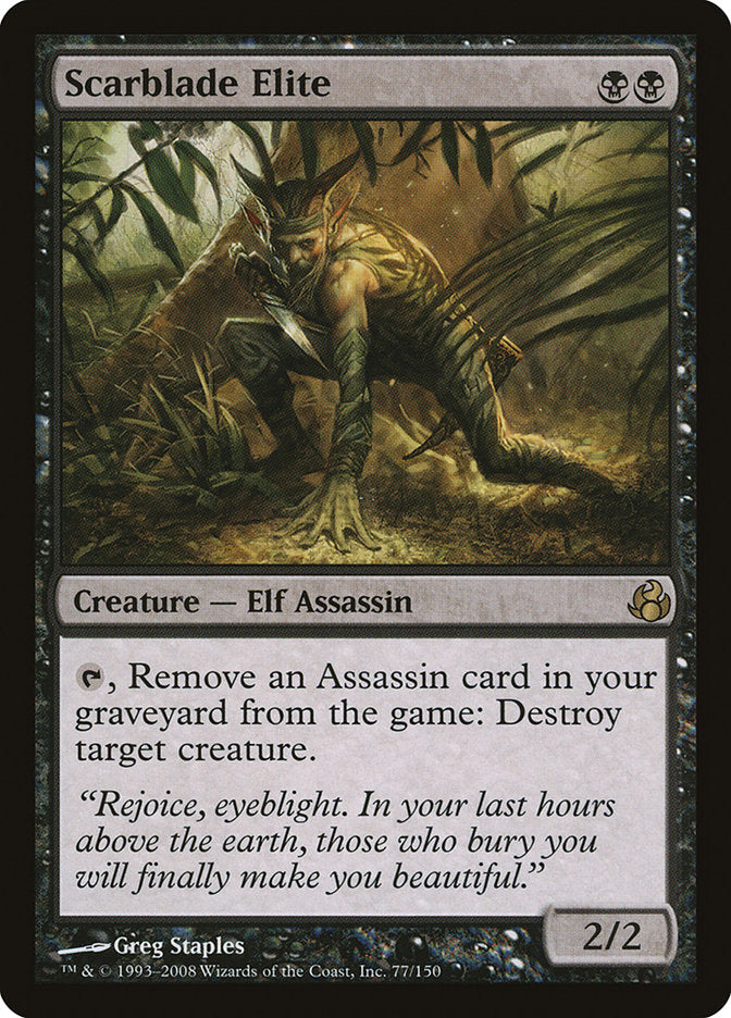 Scarblade Elite [Morningtide] - Magic: The Gathering - Card Brawlers | Quebec | Canada |