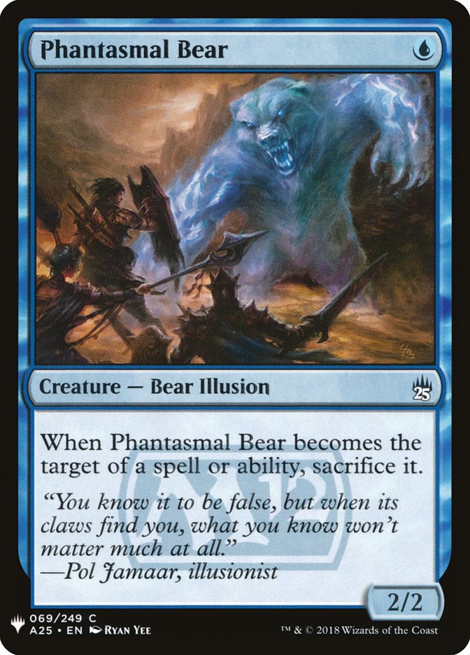 Phantasmal Bear [Mystery Booster] - Magic: The Gathering - Card Brawlers | Quebec | Canada |