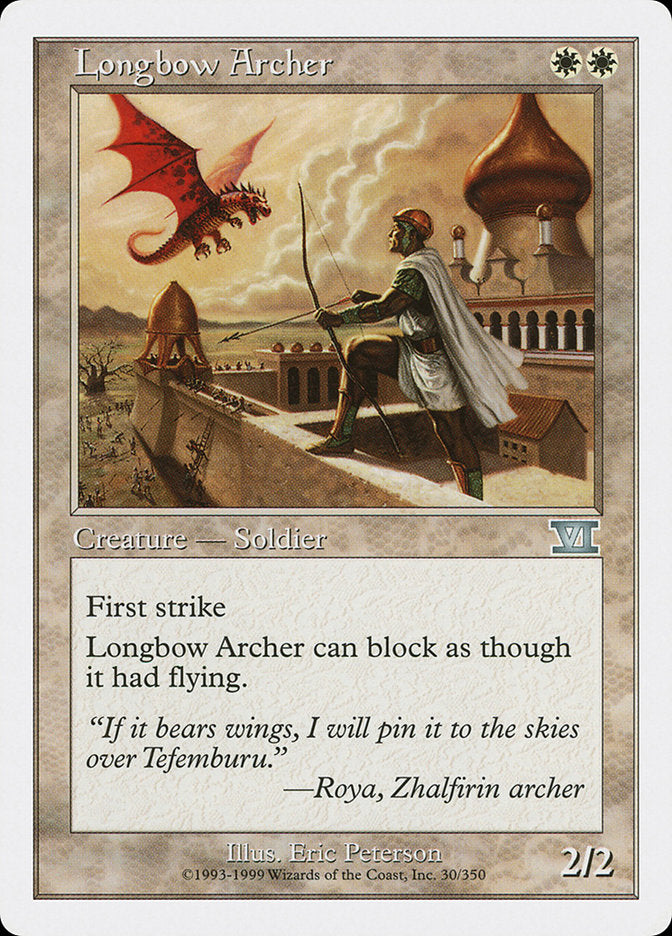 Longbow Archer [Classic Sixth Edition] - Magic: The Gathering - Card Brawlers | Quebec | Canada |