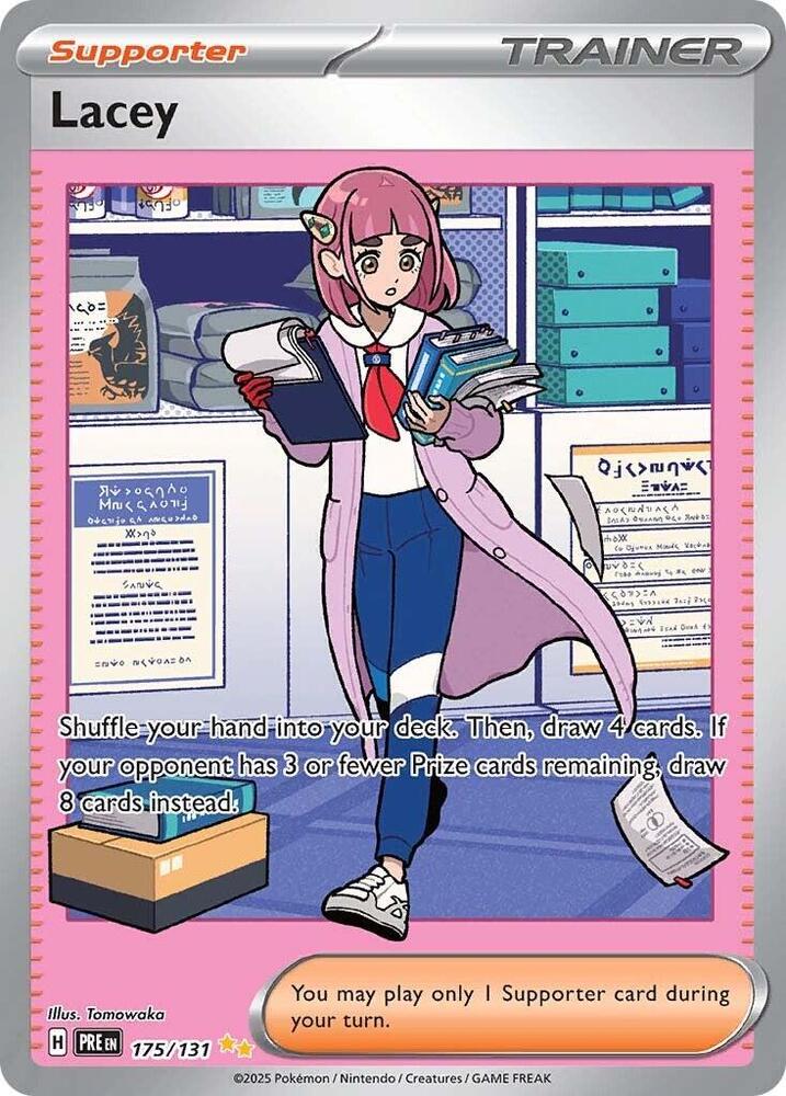 Lacey (175/131) [Scarlet & Violet: Prismatic Evolutions] - Pokémon - Card Brawlers | Quebec | Canada |