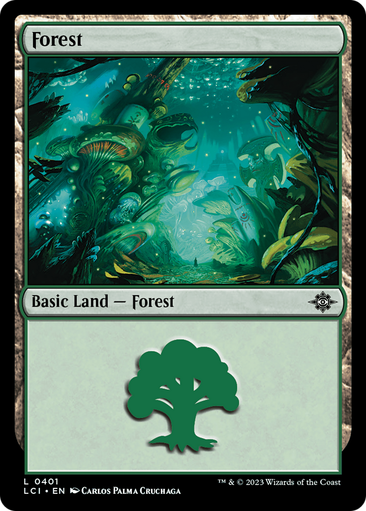 Forest (0401) [The Lost Caverns of Ixalan] - Magic: The Gathering - Card Brawlers | Quebec | Canada |