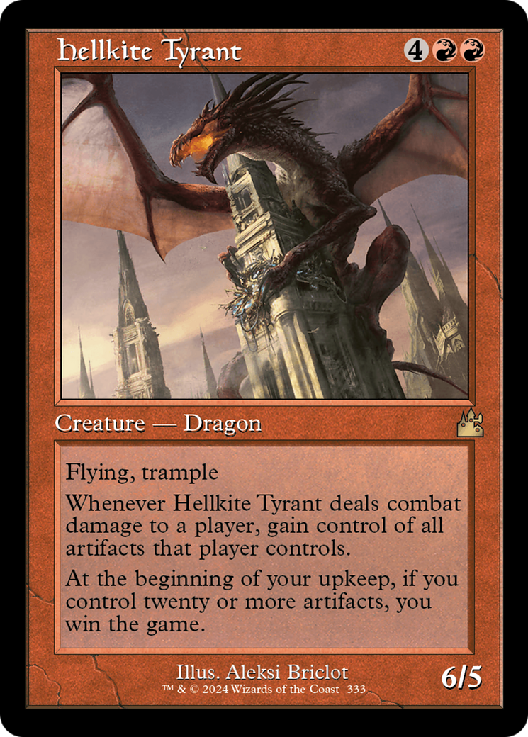 Hellkite Tyrant (Retro Frame) [Ravnica Remastered] - Magic: The Gathering - Card Brawlers | Quebec | Canada |